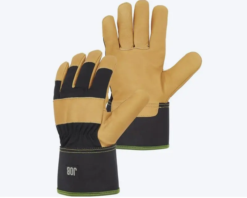 Hestra Job Unisex Leather Construction Gloves #72983-701 1