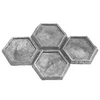 Hex Bases (4) 20-800 1