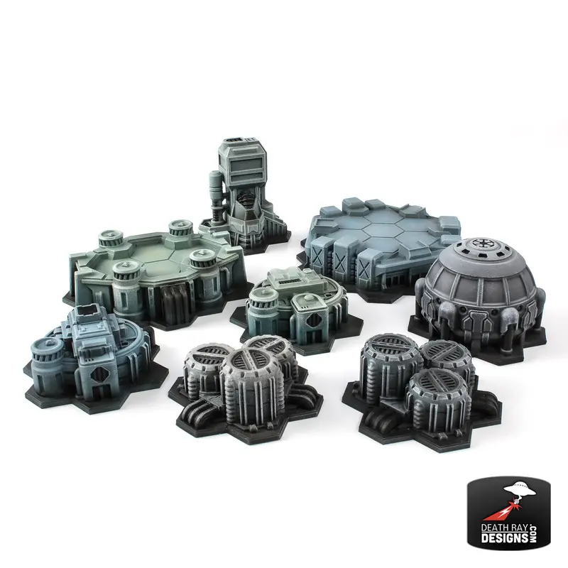 Hex City: Industrial Core Set (Hexless) 1