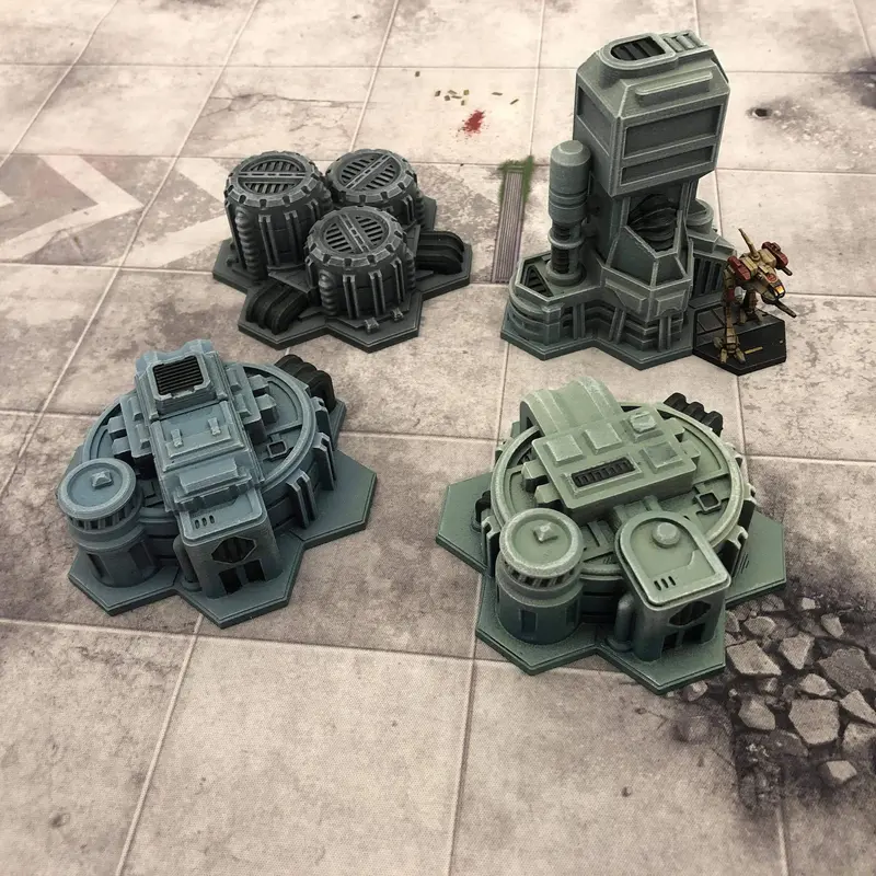 Hex City: Industrial Entry Set (Hexless Base) 2
