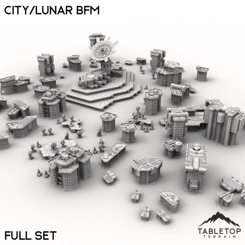 Hextech City/Lunar Bfm - City Map Pack 1