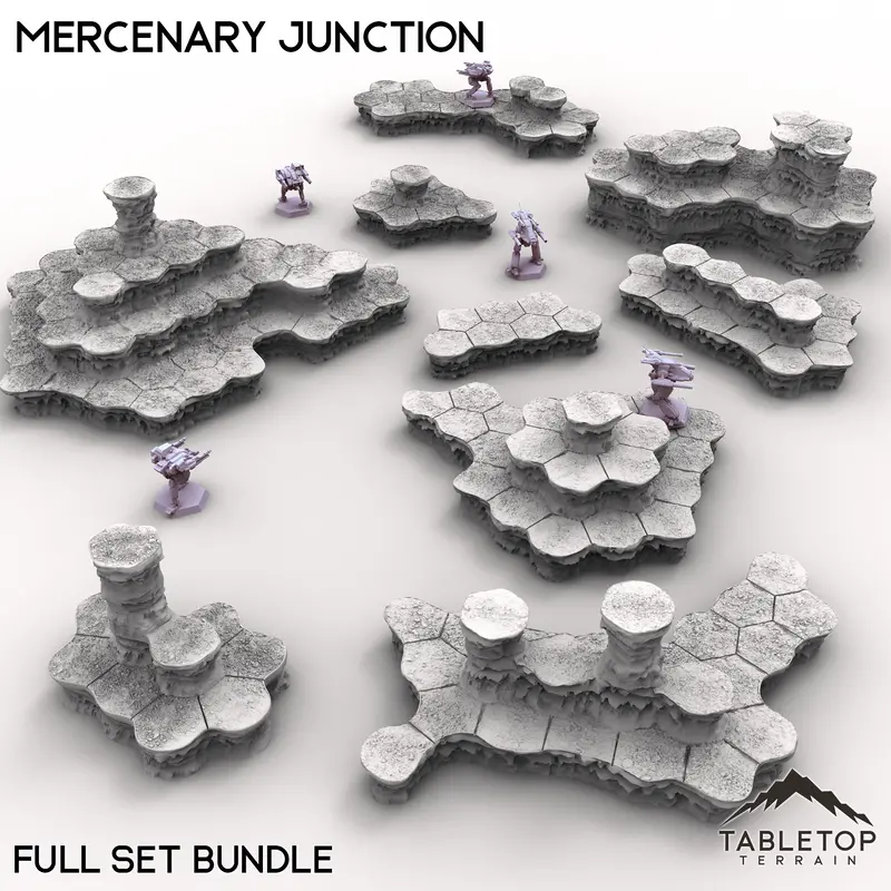 Hextech Mercenary Junction Map Hill Sets-6Mm 1