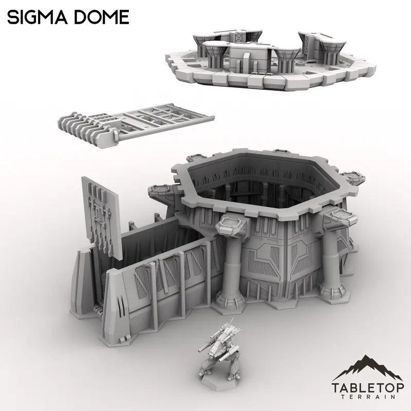 Hextech Sigma Dome Trinity City - 6Mm 1