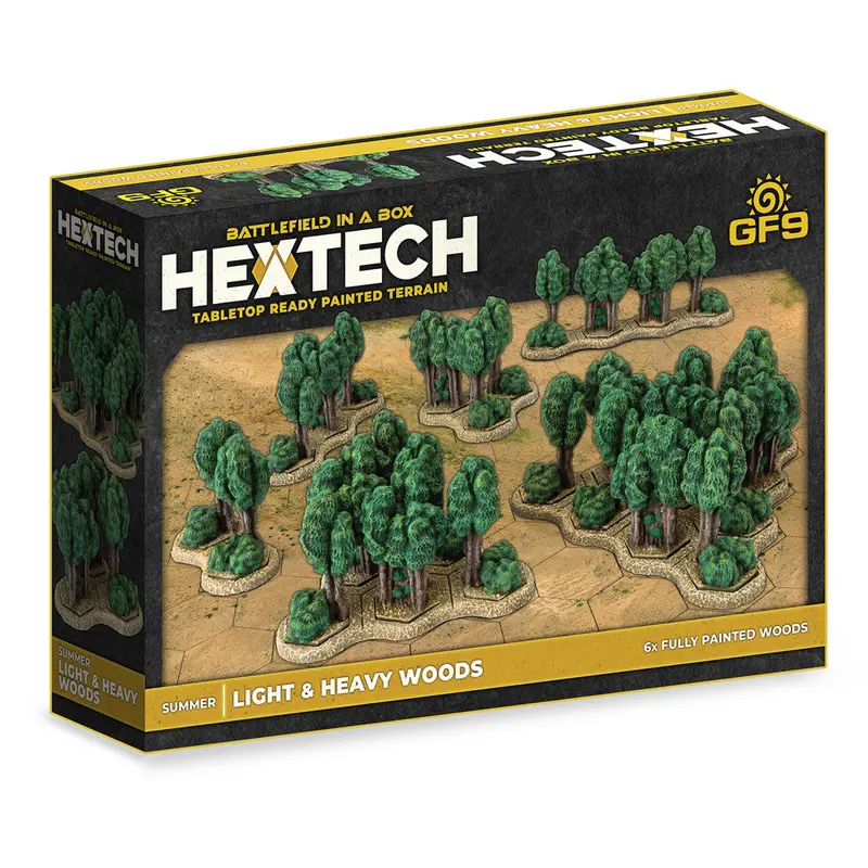Hextech - Summer Light & Heavy Woods (X6 Green) 1