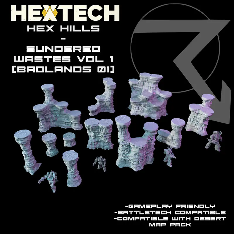Hextech – Sundered Wastes Vol 1 – Badlands 01 1