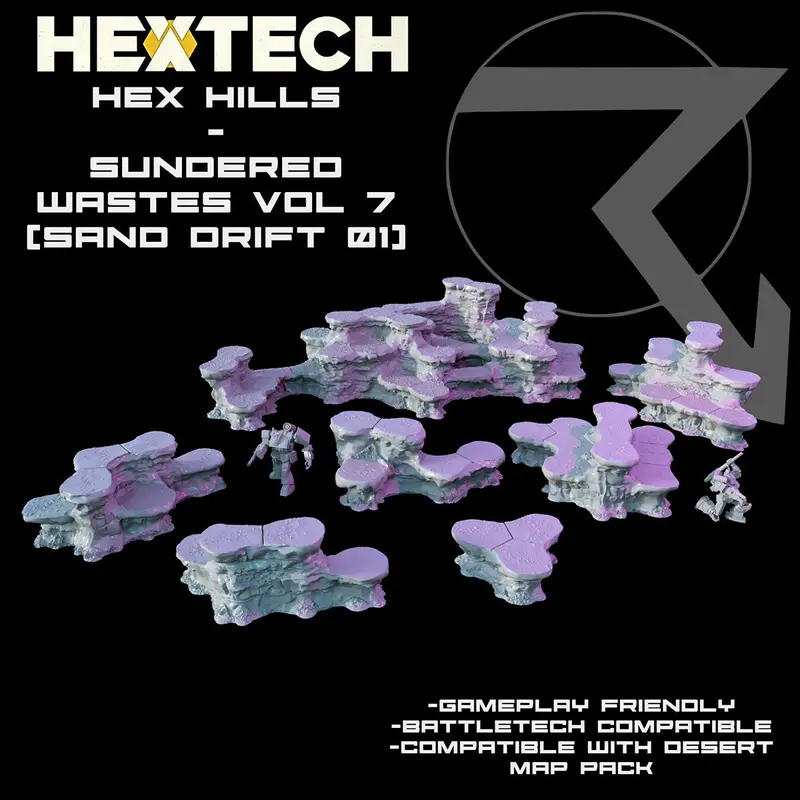 Hextech – Sundered Wastes Vol 7 – Sand Drift 1 1