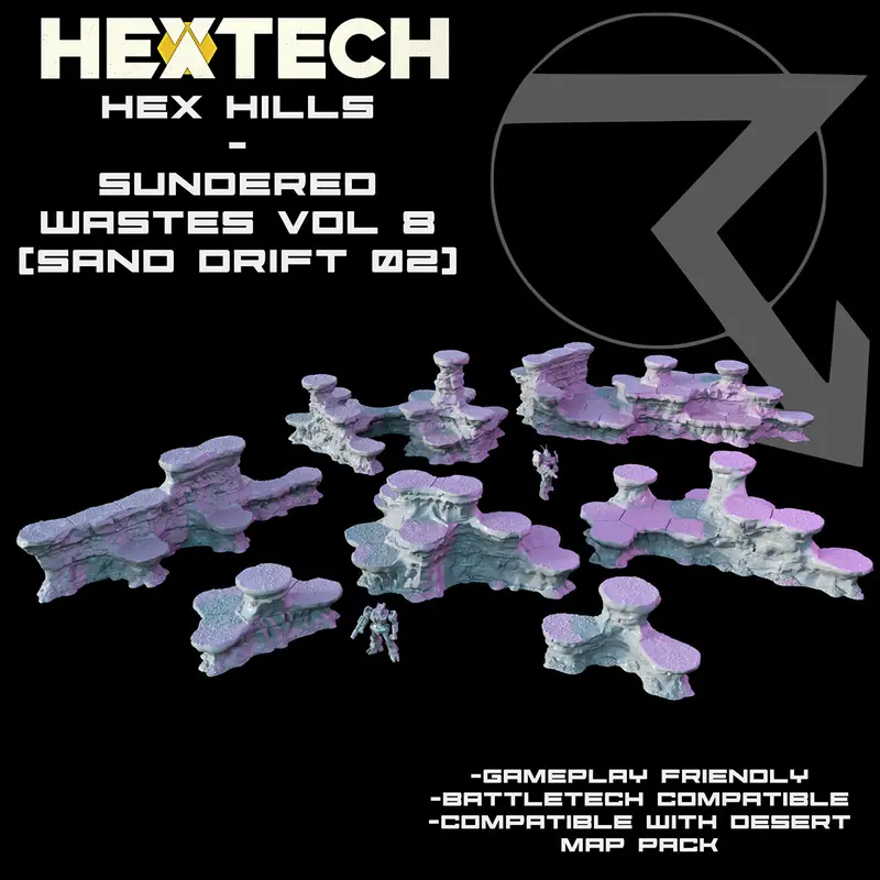 Hextech – Sundered Wastes Vol 8 – Sand Drift 2 1