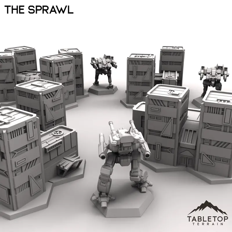 Hextech The Sprawl Trinity City - 6Mm 3