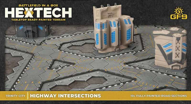 Hextech- Trinity City: Highway Intersections (X10) 1