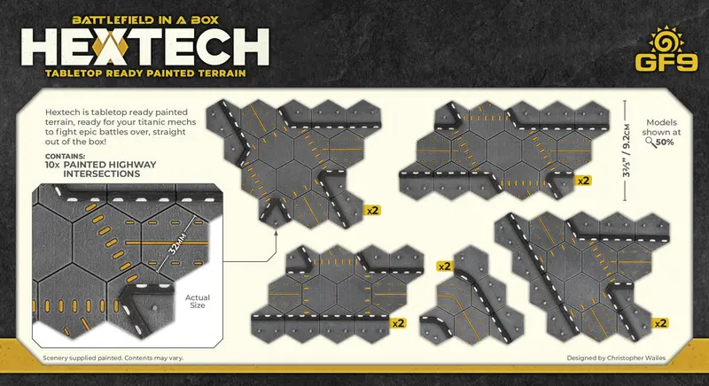 Hextech- Trinity City: Highway Intersections (X10) 2