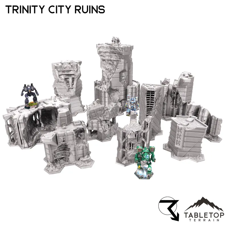 Hextech Trinity City Ruins - 6Mm 1
