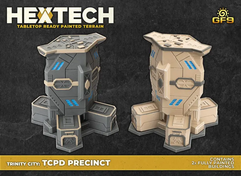 Hextech- Trinity City - Tcpd Precinct (X2) 1