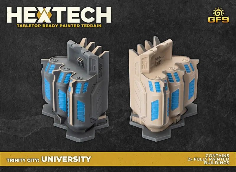 Hextech- Trinity City - University (X2) 1
