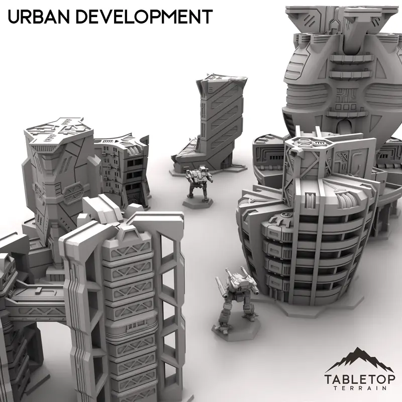 Hextech Urban Expansion Trinity City - 6Mm 1