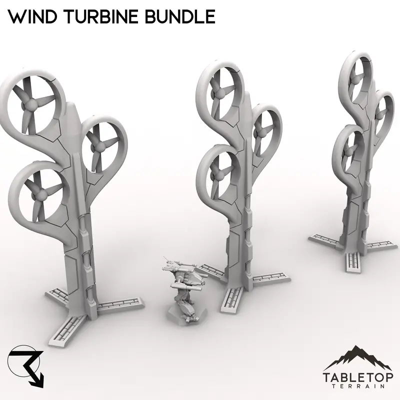 Hextech Wind Turbine Bundle - Power Complex 1