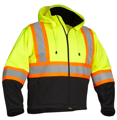 Hi Vis Safety Softshell 1