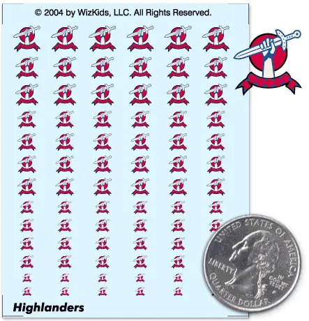 Highlanders Decals 1