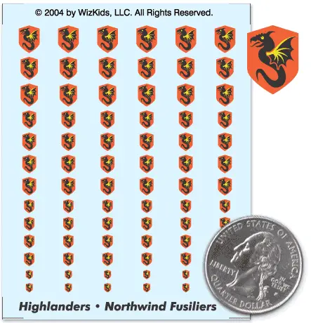 Highlanders- Northwind Fusiliers Decals 1