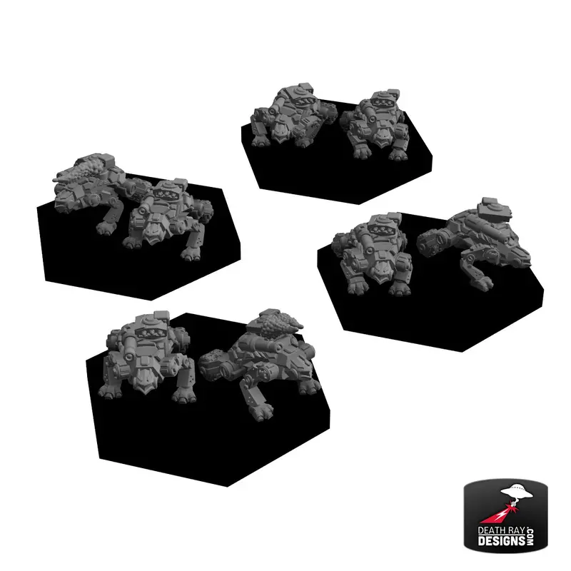 Hingeback Battlearmor Platoon 4-Pack 1