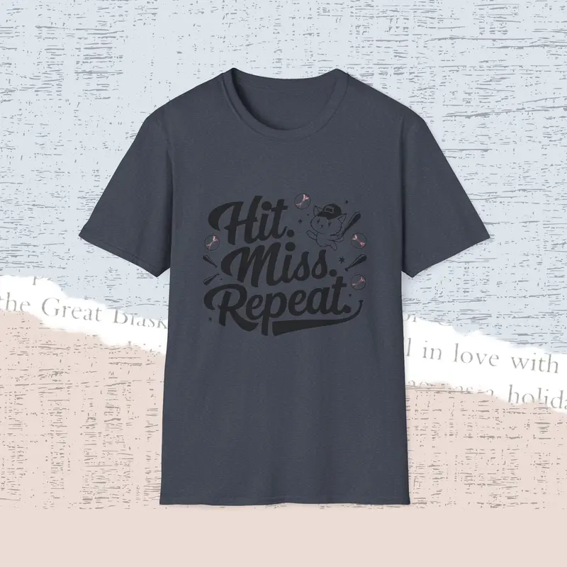 Hit Miss Repeat Cotton Men Tee 11