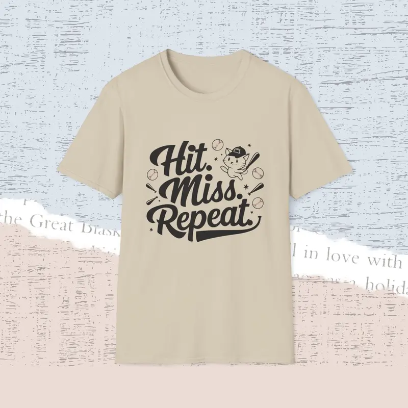 Hit Miss Repeat Cotton Men Tee 11