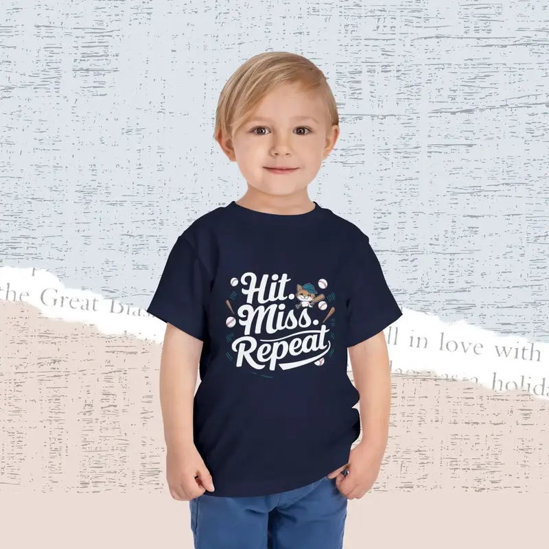 Hit Miss Repeat Toddler Cotton T-Shirt 4