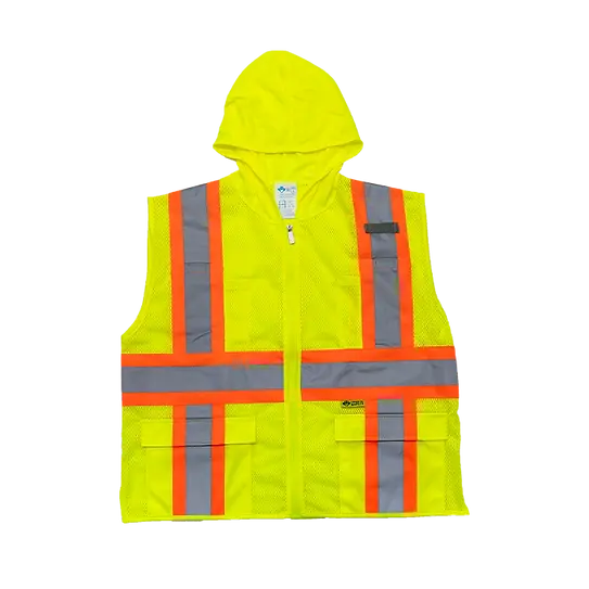Hm7048c-2- Hooded Mesh Vest 1