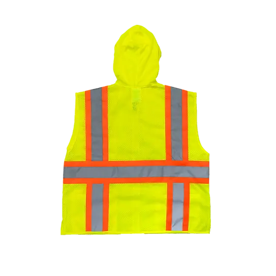 Hm7048c-2- Hooded Mesh Vest 2