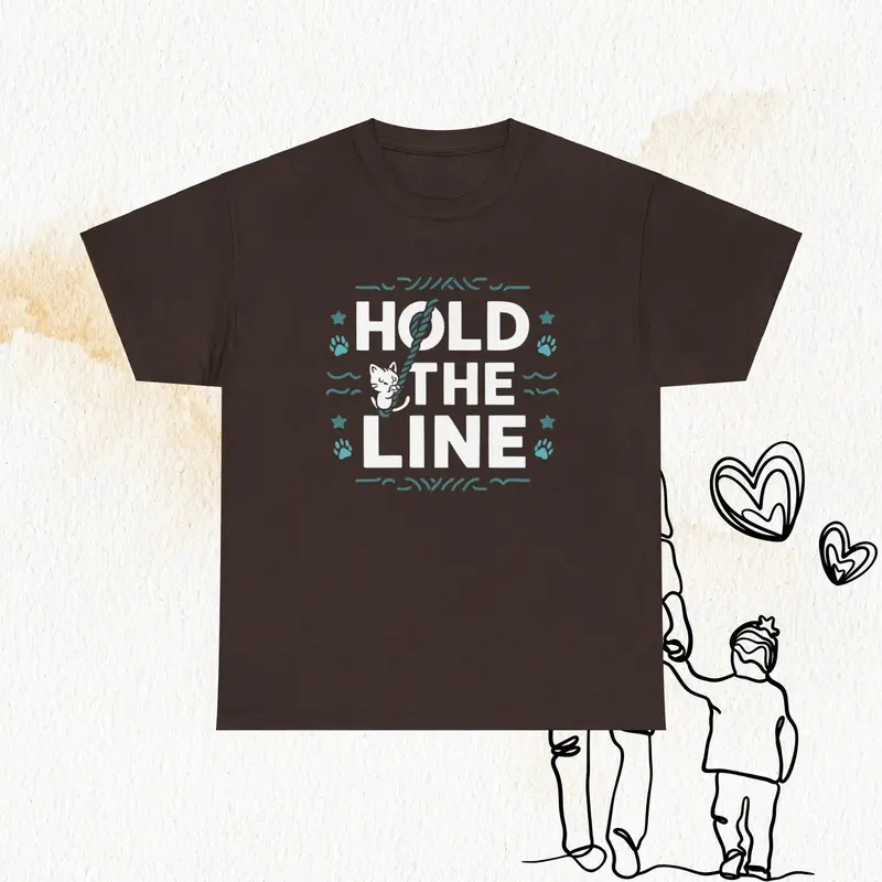 Hold The Line Cotton Tshirt 6