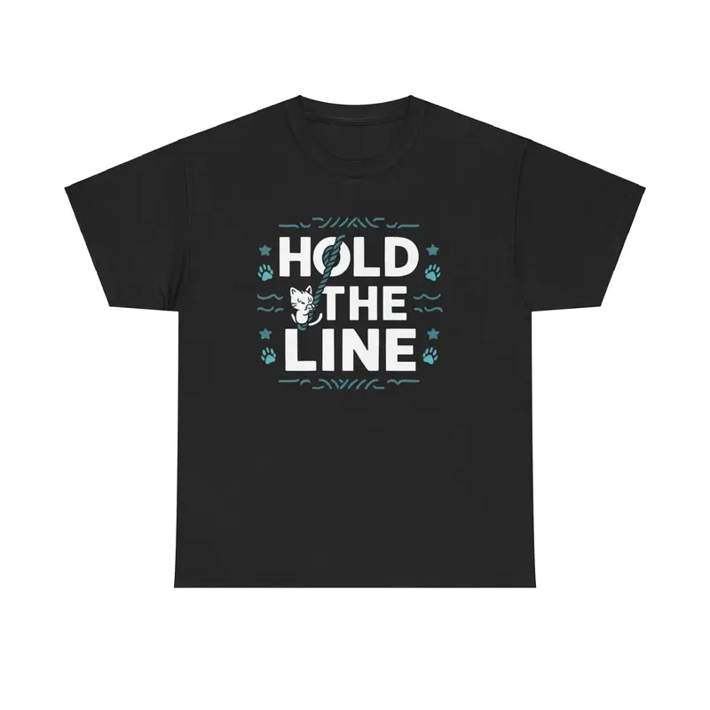 Hold The Line Unisex Cotton T-Shirt 5