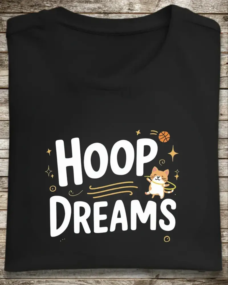 Hoop Dream Basketball Crew Neck Tee 1