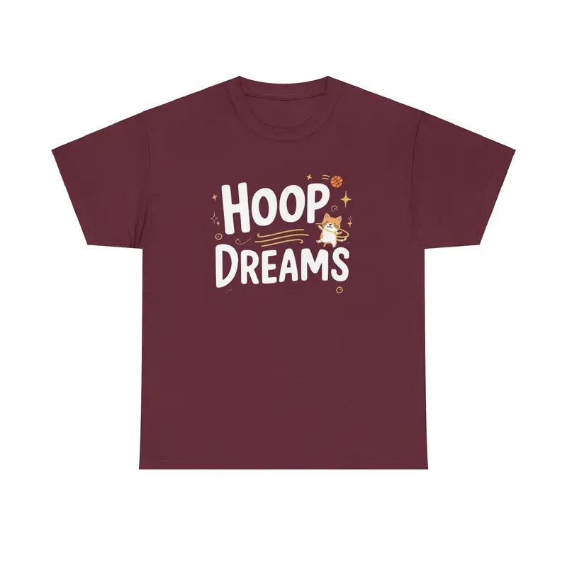 Hoop Dream Basketball Crew Neck Tee 8