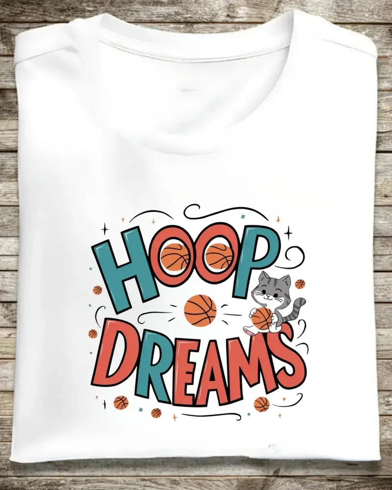 Hoop Dream Cotton Tshirts 1