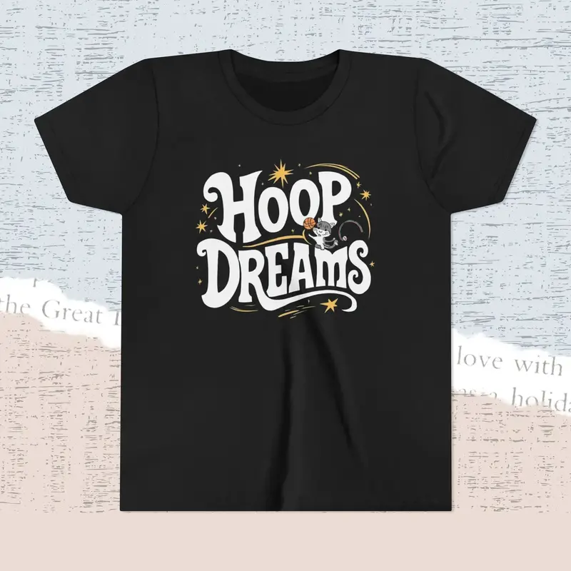 Hoop Dreams Youth Heavy Cotton T-Shirt 1