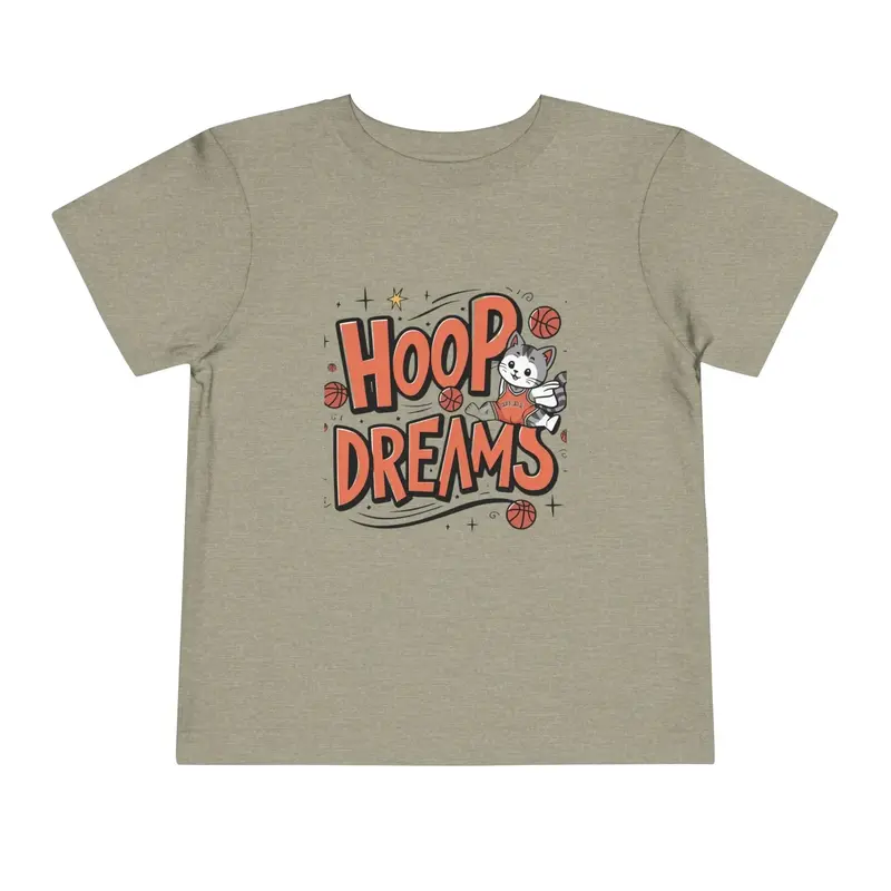 Hoops Dream Toddler Cotton T-Shirt 13