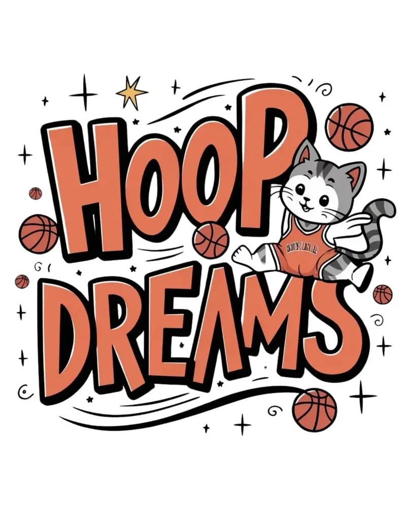 Hoops Dream Toddler Cotton T-Shirt 2