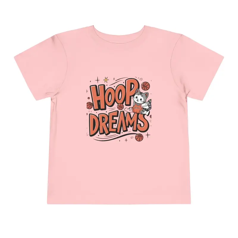 Hoops Dream Toddler Cotton T-Shirt 9