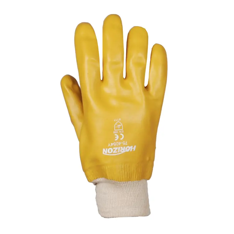 Horizon Pvc Knit Wrist Work Glove 754054Y 1