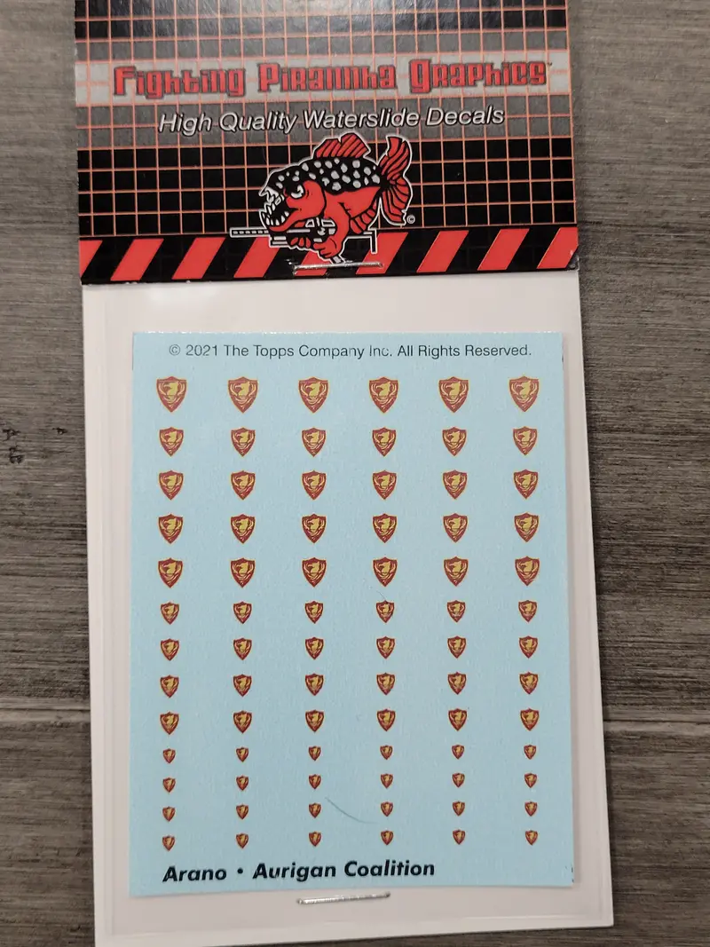 House Arano- Aurigan Coalition Decals 1