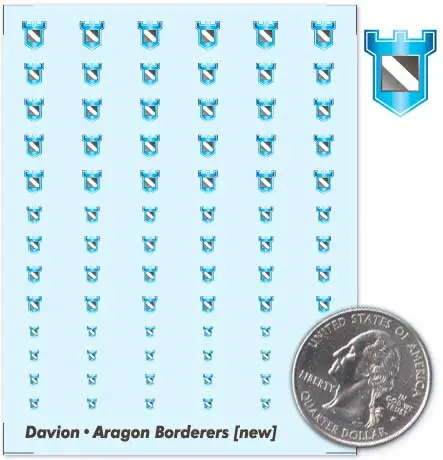 House Davion - 1St Aragon Borders (New) 1