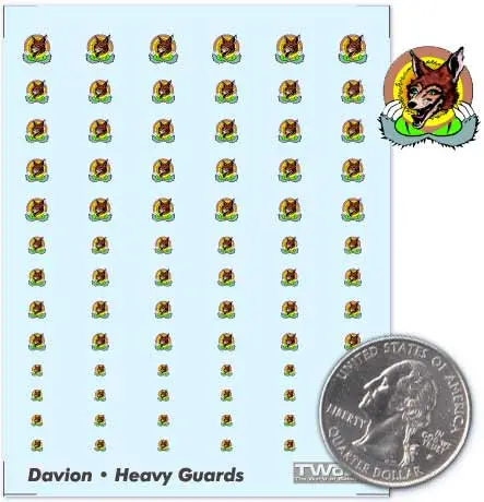 House Davion - Heavy Guards Decals 1