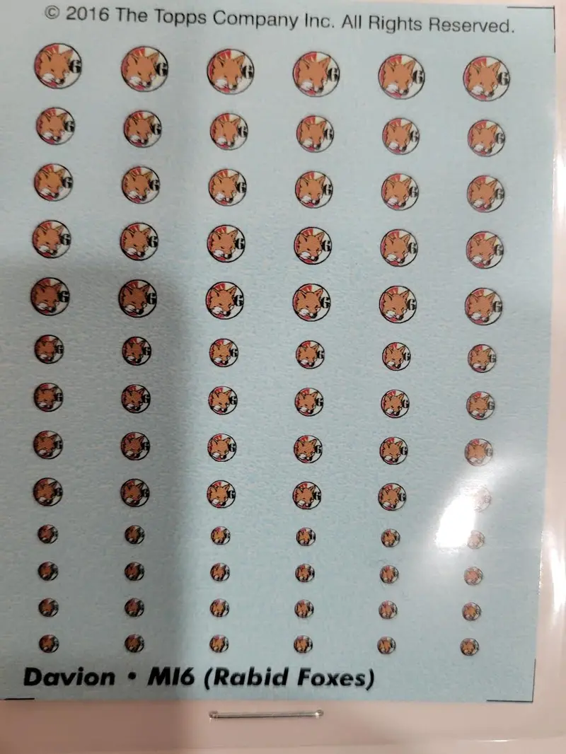 House Davion - Mi6 (Rabid Foxes) Decals 1