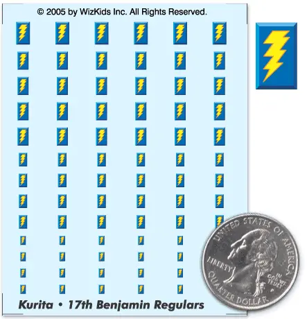 House Kurita- 17Th Benjamin Regulars Decals 1