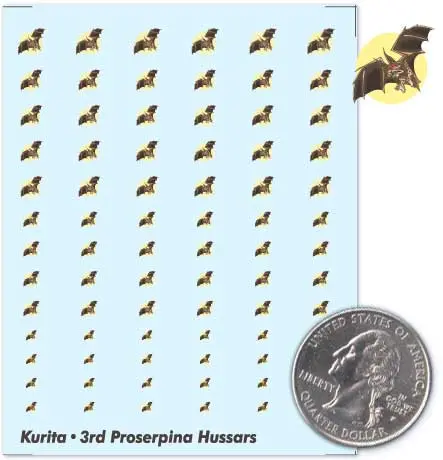House Kurita -3Rd Proserpina Hussars Decals 1