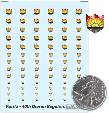 House Kurita -  40Th Dieron Regulars Decal 1