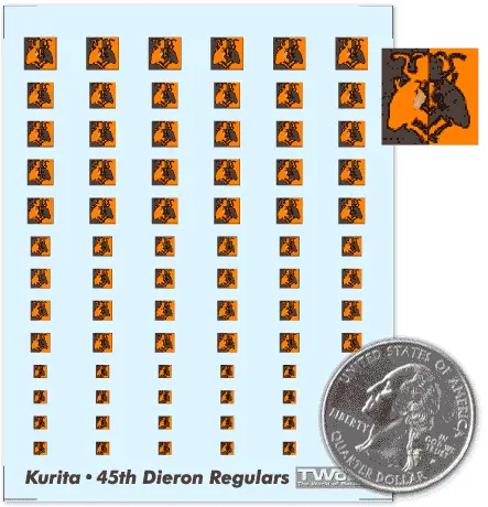 House Kurita -  45Th Dieron Regulars Decals 1