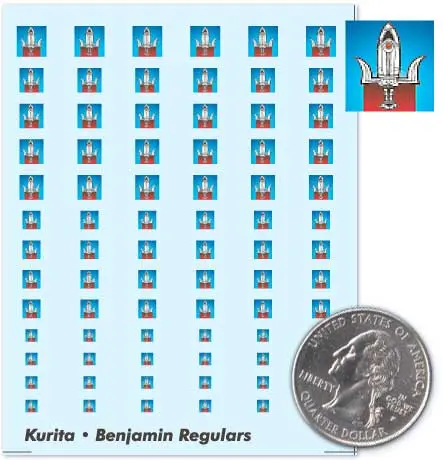 House Kurita- Benjamin Regulars (New) Decals 1