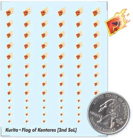 House Kurita - Flag Of Kentares Decals 1