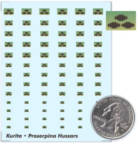House Kurita - Proserpina Hussars/ 1St Proserpina Decals 1
