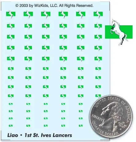 House Liao - 1St St. Ives Lancers Decals 1